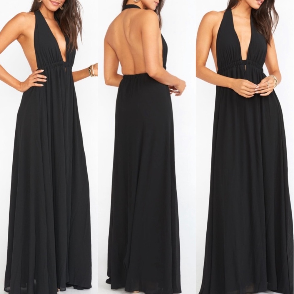 SHOW ME YOUR MUMU Luna Halter Dress NWT S - Picture 2 of 5